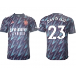 Men 2021-2022 Club Arsenal Second away aaa version blue 23 Soccer Jersey