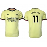 Men 2021-2022 Club Arsenal away aaa version green 11 Soccer Jersey