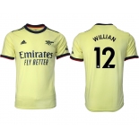 Men 2021-2022 Club Arsenal away aaa version green 12 Soccer Jersey