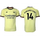 Men 2021-2022 Club Arsenal away aaa version green 14 Soccer Jerseys