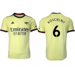 Men 2021-2022 Club Arsenal away aaa version green 6 Soccer Jersey