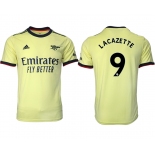 Men 2021-2022 Club Arsenal away aaa version green 9 Soccer Jersey