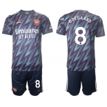 Men 2021-2022 Club Arsenal away blue 8 Soccer Jersey