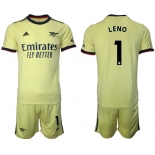 Men 2021-2022 Club Arsenal away yellow 1 Soccer Jersey