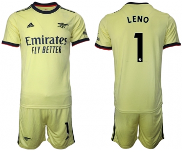 Men 2021-2022 Club Arsenal away yellow 1 Soccer Jersey