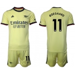 Men 2021-2022 Club Arsenal away yellow 11 Soccer Jersey