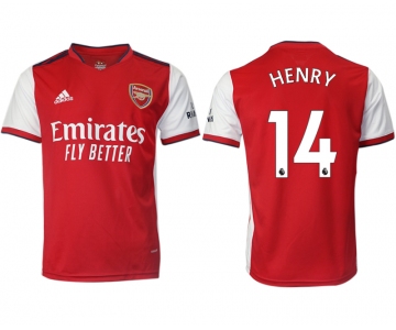 Men 2021-2022 Club Arsenal home aaa version red 14 Soccer Jersey