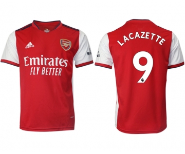 Men 2021-2022 Club Arsenal home aaa version red 9 Soccer Jersey