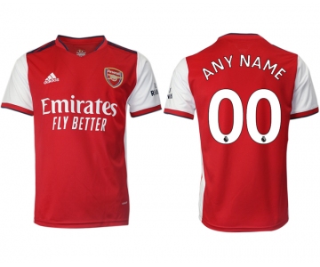 Men 2021-2022 Club Arsenal home aaa version red customized Soccer Jersey