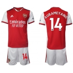 Men 2021-2022 Club Arsenal home red 14 Soccer Jersey