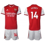 Men 2021-2022 Club Arsenal home red 14 Soccer Jerseys