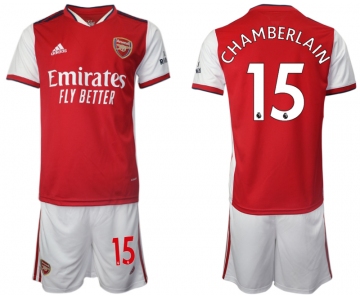 Men 2021-2022 Club Arsenal home red 15 Soccer Jersey