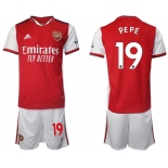 Men 2021-2022 Club Arsenal home red 19 Soccer Jersey