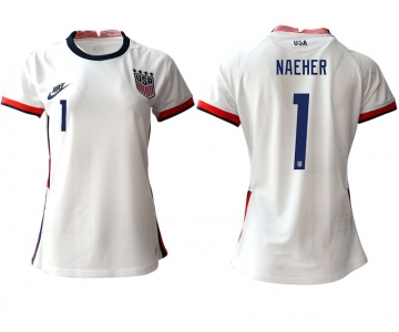 Women 2020-2021 Season National Team America home aaa 1 white Soccer Jerseys