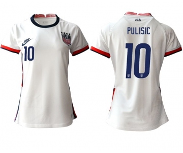 Women 2020-2021 Season National Team America home aaa 10 white Soccer Jerseys1