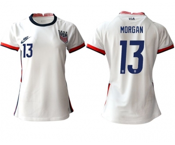 Women 2020-2021 Season National Team America home aaa 13 white Soccer Jerseys