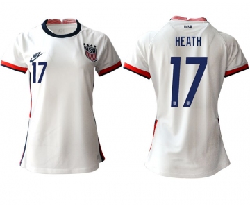 Women 2020-2021 Season National Team America home aaa 17 white Soccer Jerseys