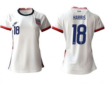 Women 2020-2021 Season National Team America home aaa 18 white Soccer Jerseys