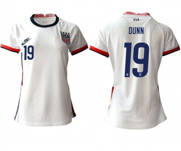 Women 2020-2021 Season National Team America home aaa 19 white Soccer Jerseys