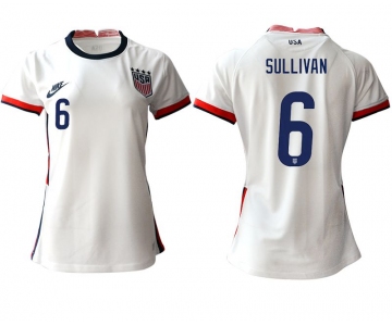 Women 2020-2021 Season National Team America home aaa 6 white Soccer Jerseys
