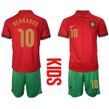 2021 European Cup Portugal home Youth 10 soccer jerseys