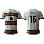 Men 2021 Europe Portugal away AAA version 16 soccer jerseys