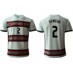 Men 2021 Europe Portugal away AAA version 2 white soccer jerseys