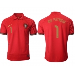 Men 2021 Europe Portugal home AAA version 1 soccer jerseys