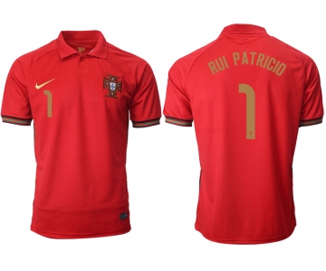 Men 2021 Europe Portugal home AAA version 1 soccer jerseys