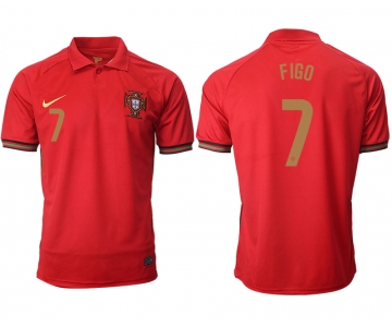 Men 2021 Europe Portugal home AAA version 7 soccer jerseys