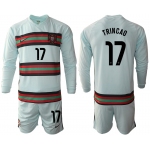 Men 2021 European Cup Portugal away Long sleeve 17 soccer jerseys