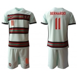 Men 2021 European Cup Portugal away grey 11 Soccer Jersey1