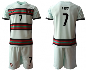 Men 2021 European Cup Portugal away grey 7 Soccer Jersey1