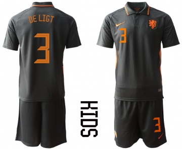 2021 European Cup Netherlands away Youth 3 soccer jerseys