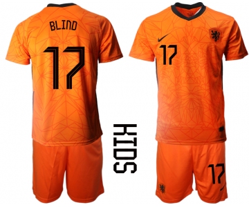 2021 European Cup Netherlands home Youth 17 soccer jerseys