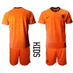2021 European Cup Netherlands home Youth blank soccer jerseys