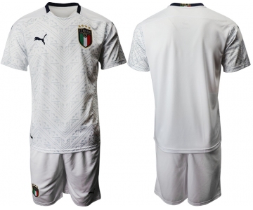 2021 Men Italy away white soccer jerseys