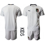 Youth 2021 European Cup Italy away white Soccer Jersey