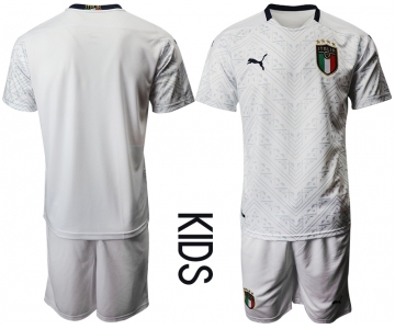 Youth 2021 European Cup Italy away white Soccer Jersey