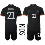 2021 European Cup Germany away Youth 21 soccer jerseys