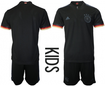 2021 European Cup Germany away Youth soccer jerseys