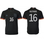 Men 2021 Europe Germany away AAA version 16 black soccer jerseys