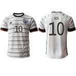 Men 2021 Europe Germany home AAA version 10 white soccer jerseys