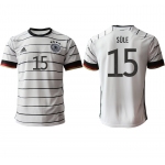 Men 2021 Europe Germany home AAA version 15 white soccer jerseys