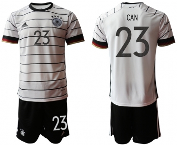 Men 2021 European Cup Germany home white 23 Soccer Jersey