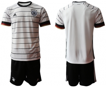 Men 2021 European Cup Germany home white Soccer Jersey