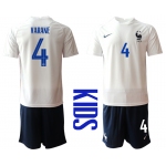 2021 France away Youth 4 soccer jerseys