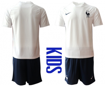 2021 France away Youth soccer jerseys