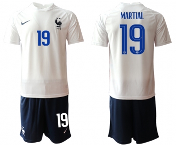 Men 2021 France away 19 soccer jerseys