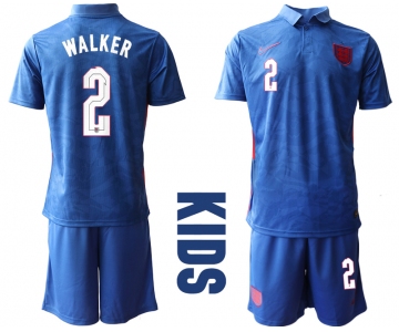 2021 European Cup England away Youth 2 soccer jerseys